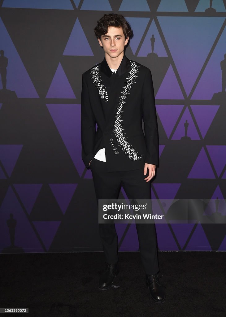 Academy Of Motion Picture Arts And Sciences' 10th Annual Governors Awards - Arrivals