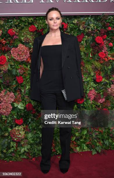 Stella McCartney attends the Evening Standard Theatre Awards 2018 at Theatre Royal Drury Lane on November 18, 2018 in London, England.