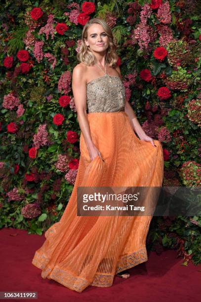 Cressida Bonas attends the Evening Standard Theatre Awards 2018 at Theatre Royal Drury Lane on November 18, 2018 in London, England.