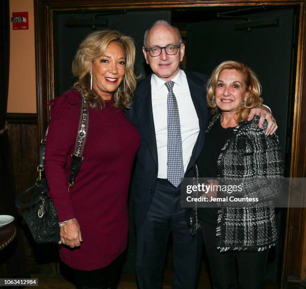 Co-Founder and President of Gabrielle's Angel Foundation Denise Rich, Medical Advisory Board Chairman Dr. Stephen D. Nimer and Michelle Vella attend...