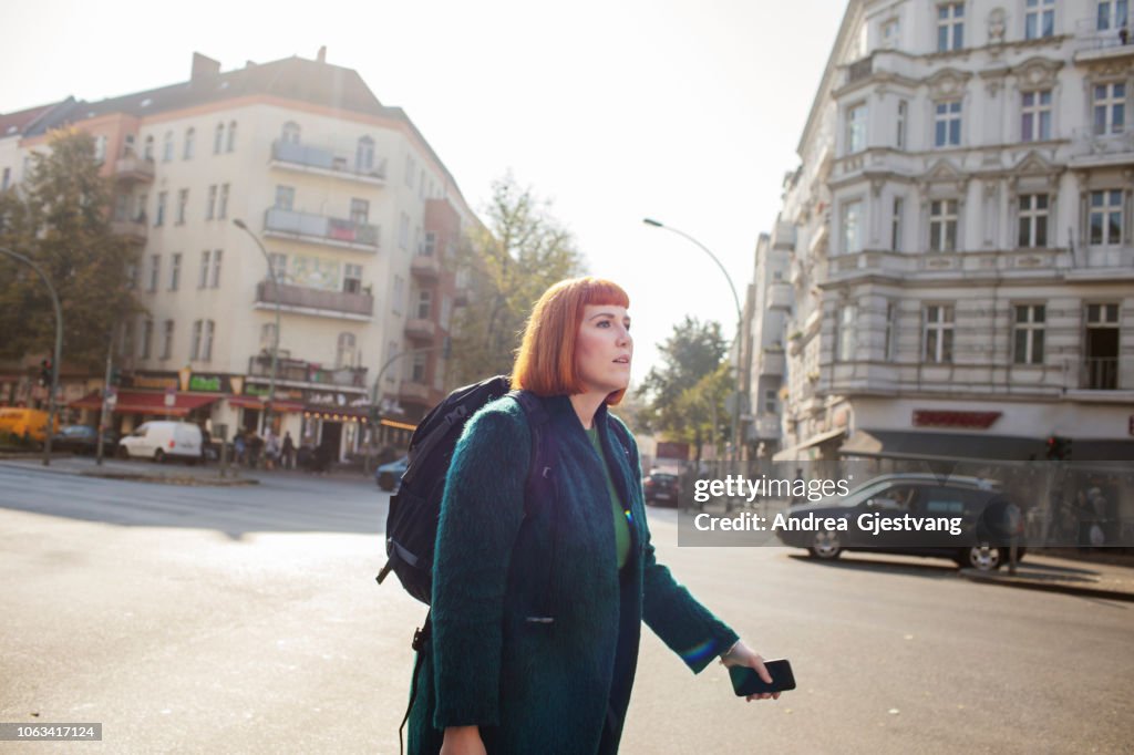Woman walking