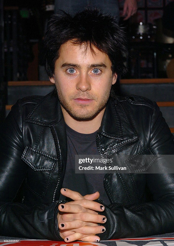 30 Seconds to Mars Featuring Jared Leto In-Store Performance and Album Signing for "A Beautiful Lie" at Virgin Megastore in Hollywood - November 20, 2005