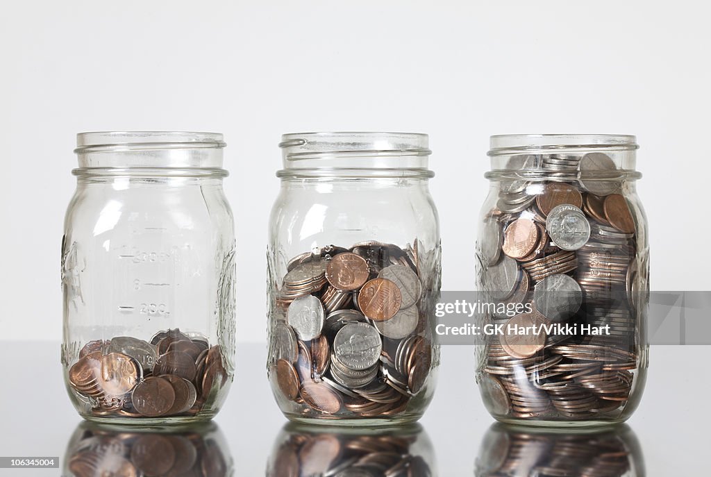 Jars of Coins
