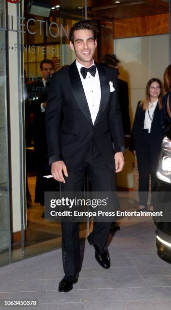 Jon Kortajarena attends the Marta Ortega and Carlos Torretta's wedding party at Casas Novas Horse Club on November 17, 2018 in Arteixo, Spain.