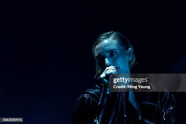 Lykke Li performs at the O2 Academy Brixton on November 4, 2018 in London, England.