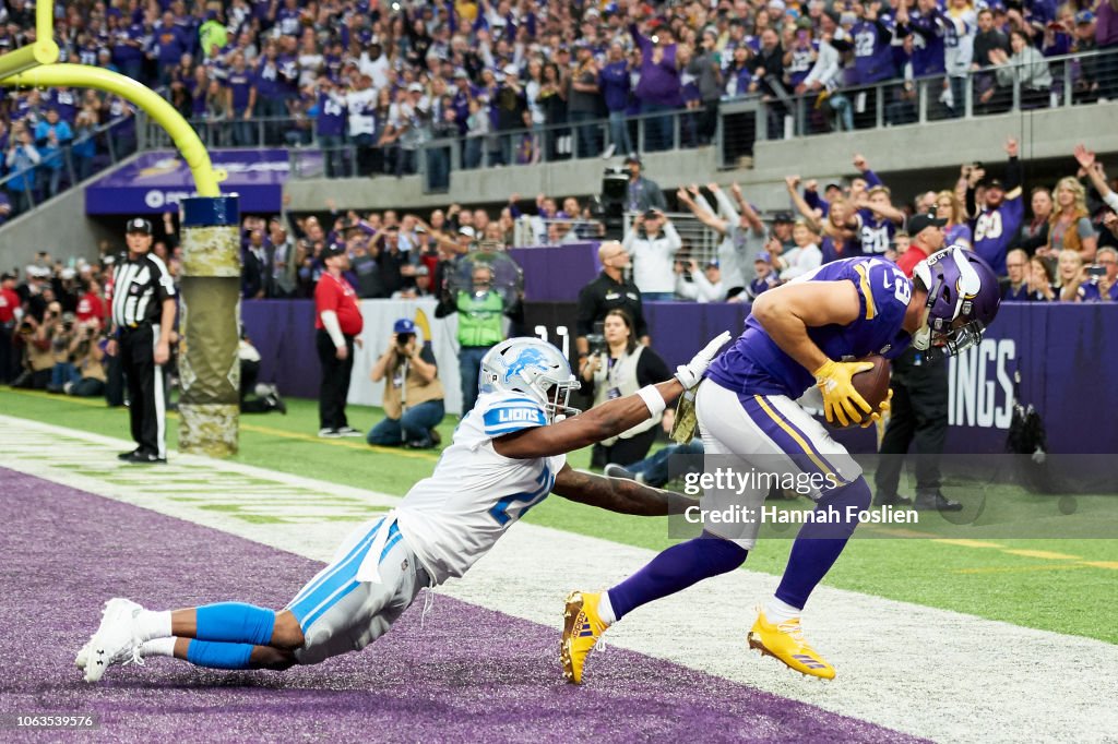 Detroit Lions v Minnesota Vikings