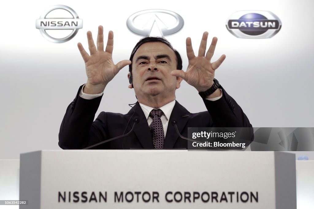 File: Nissans Ghosn To Be Arrested On Suspected Financial Law