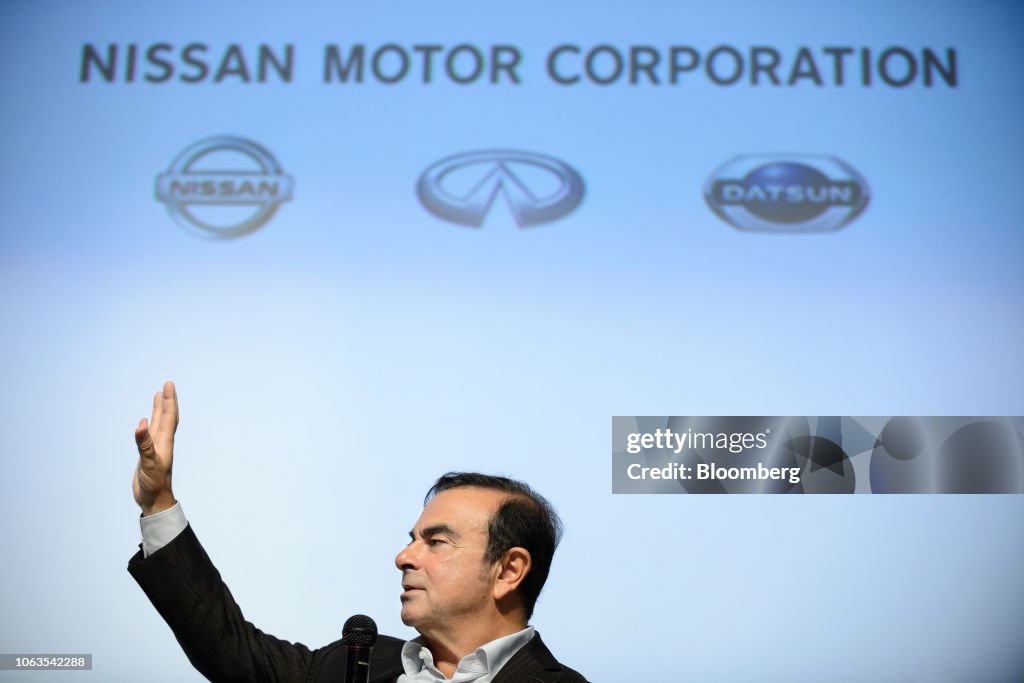 File: Nissans Ghosn To Be Arrested On Suspected Financial Law