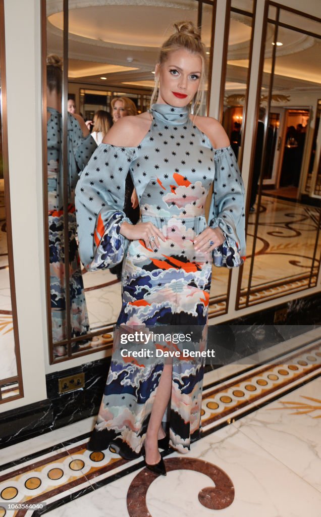 Lady Kitty Spencer attends the Walpole British Luxury Awards 2018 at