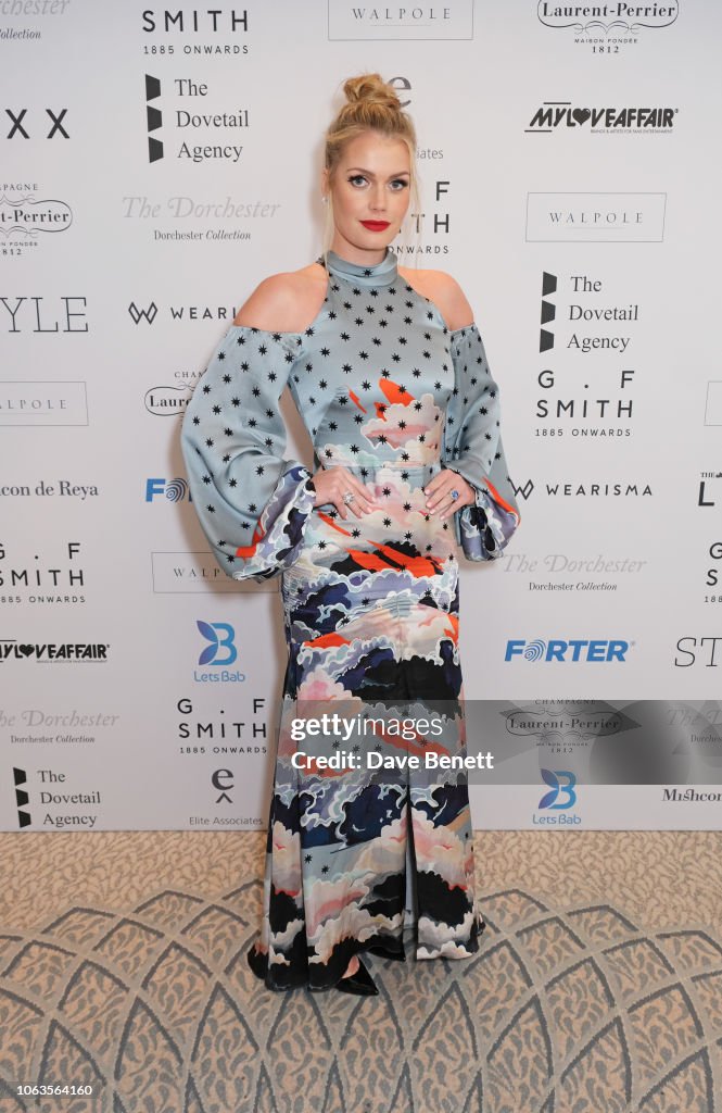 Lady Kitty Spencer attends the Walpole British Luxury Awards 2018 at