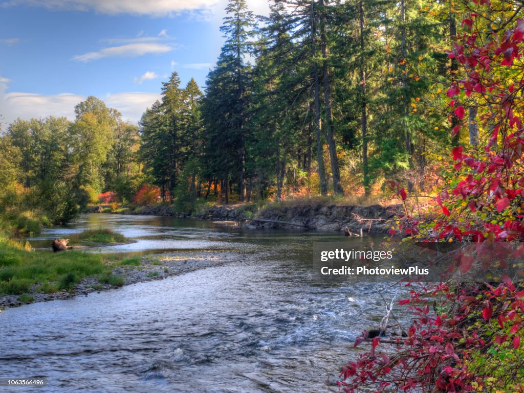 All along the Yakima River