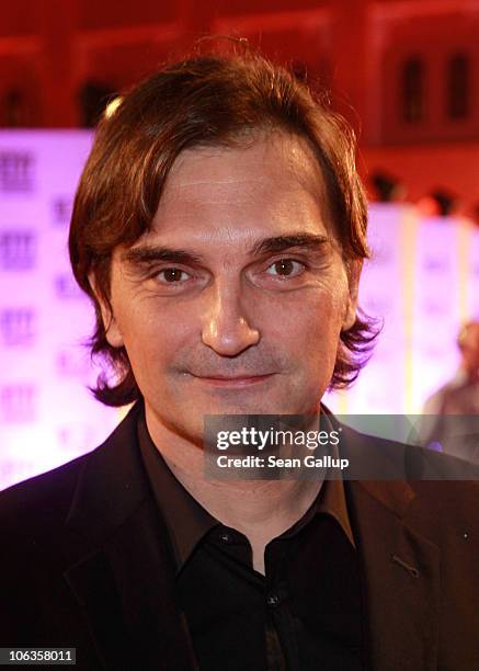 Actor Leon Lucev attends the Adel Imam Tribute Retrospective Screening during the 2010 Doha Tribeca Film Festival held at the Four Seasons Beach...