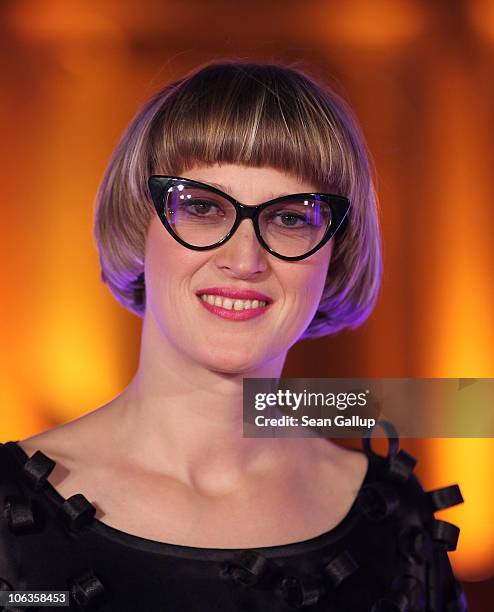 Director Jasmila Zbanic attends the Adel Imam Tribute Retrospective Screening during the 2010 Doha Tribeca Film Festival held at the Four Seasons...