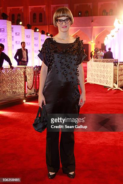 Director Jasmila Zbanic attends the Adel Imam Tribute Retrospective Screening during the 2010 Doha Tribeca Film Festival held at the Four Seasons...