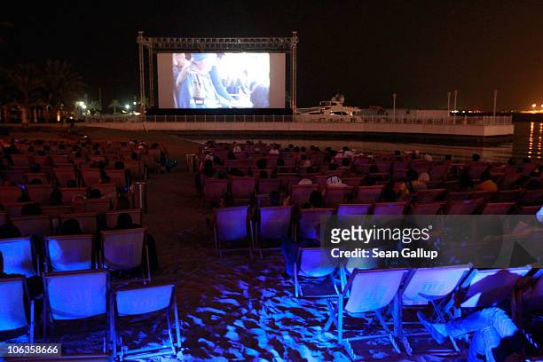 General view of atmosphere at the Adel Imam Tribute Retrospective Screening during the 2010 Doha Tribeca Film Festival held at the Four Seasons Beach...
