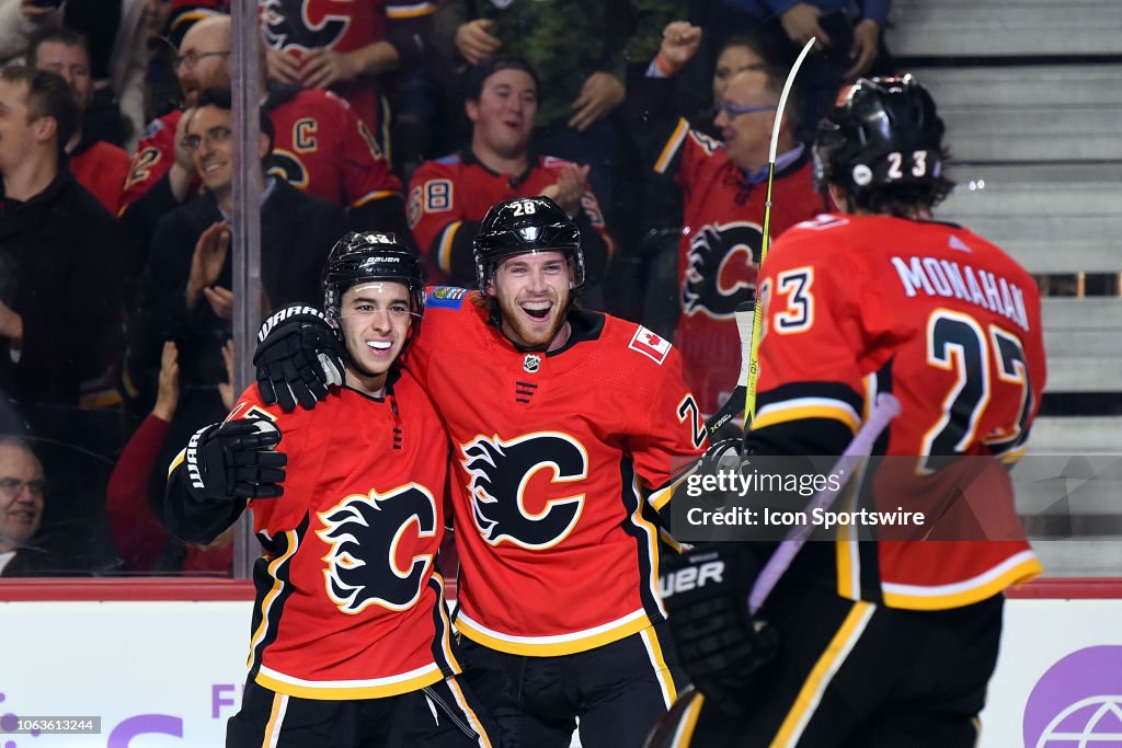 NHL: NOV 19 Golden Knights at Flames