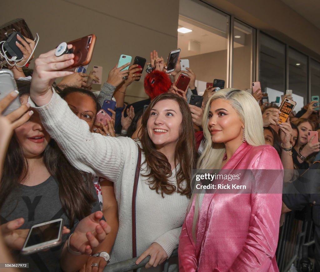 Kylie Jenner Launches Kylie Cosmetics At Ulta Beauty; Houston, TX
