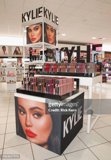 Kylie Jenner visited an Ulta Beauty location in Houston, Texas to celebrate the exclusive launch of Kylie Cosmetics in Ulta Beauty stores nationwide...