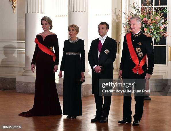 State Visit Of French President Emmanuel Macron - Day One State Visit Of French President Emmanuel Macron - Day One