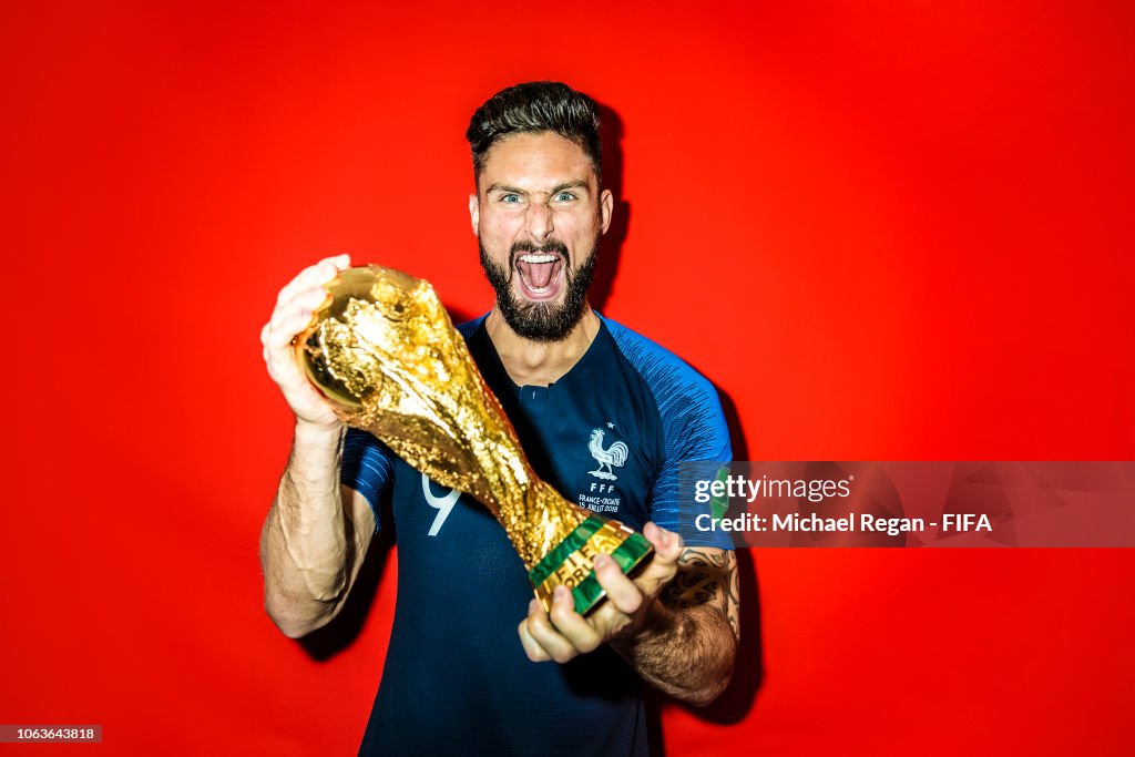 World Cup Champions France Portrait Session