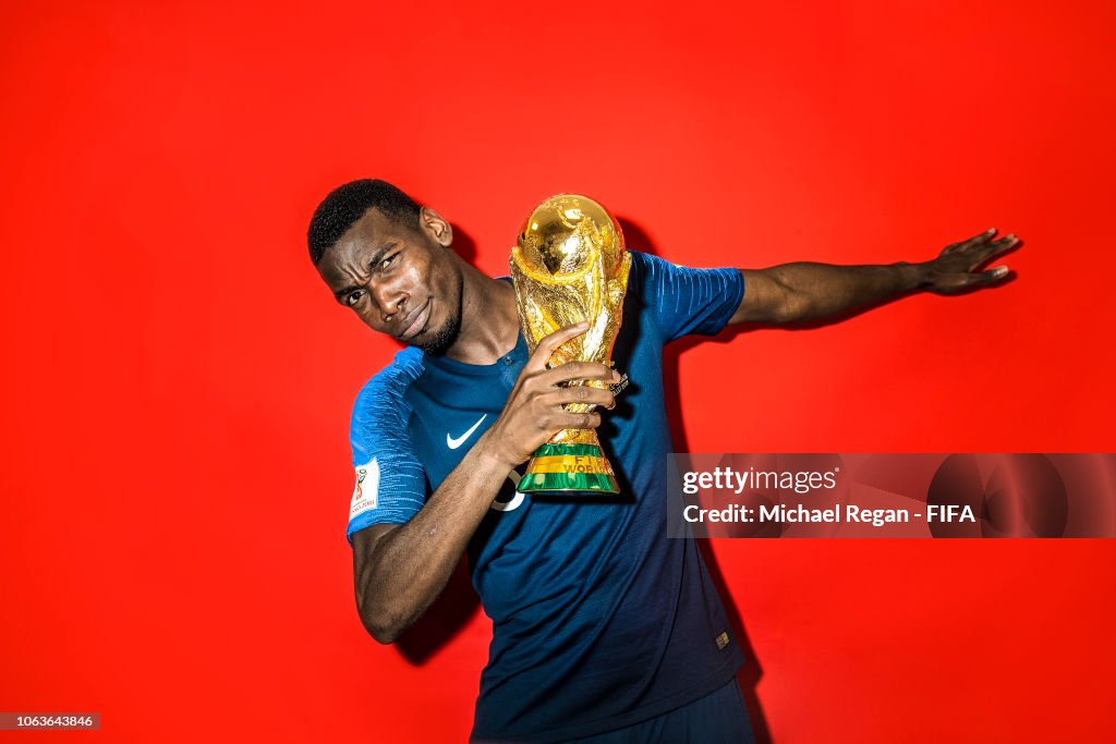 World Cup Champions France Portrait Session