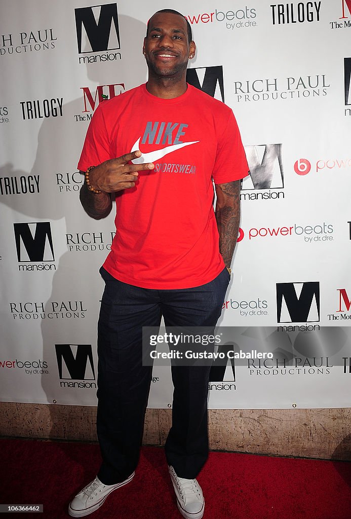 LeBron James Hosts Trilogy A List Party