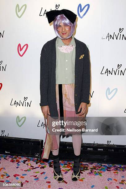 Brad Goreski attends the Halloween Extravaganza at Lanvin Boutique on October 29, 2010 in New York City.