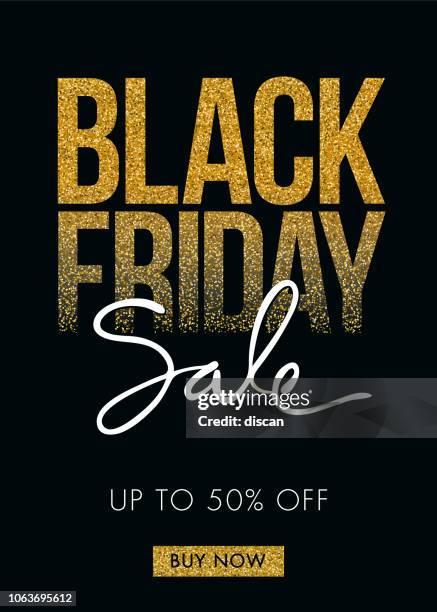 black friday design for advertising, banners, leaflets and flyers. - black friday sale stock illustrations