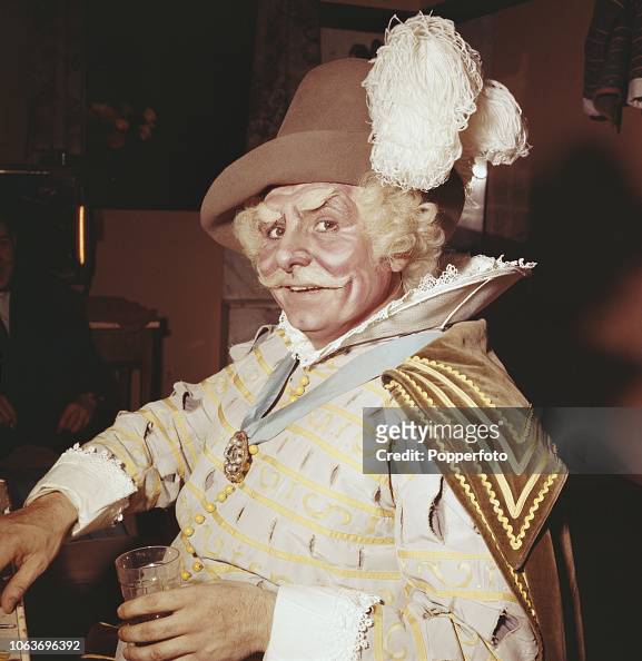 Welsh opera singer Geraint Evans pictured dressed in character as ...