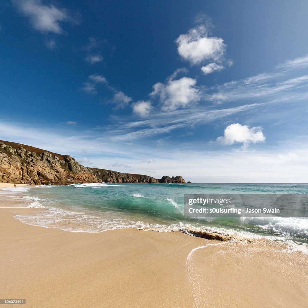 Cornish beach blues.