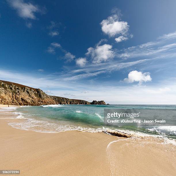 cornish beach blues. - s0ulsurfing stock pictures, royalty-free photos & images