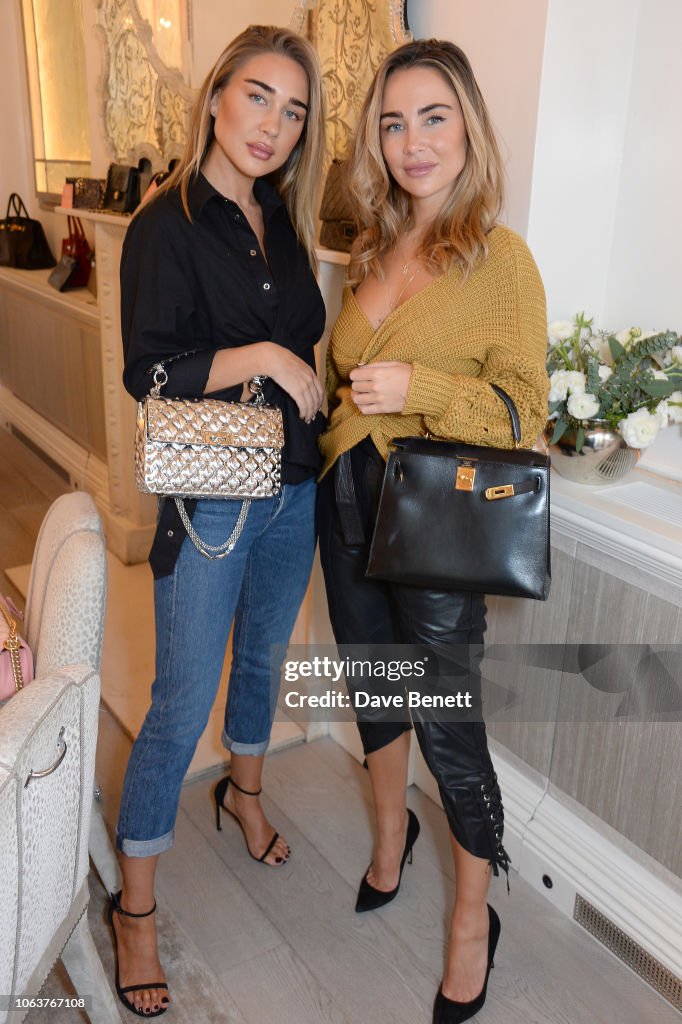 Anna Mathilda Anna-Mathilda Olsson and Johanna Olsson attends an intimate lunch ...