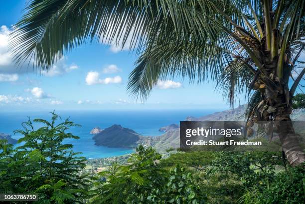 Nuku Hiva, Marquesas Islands, French Polynesia. Nuku Hiva is the largest of the Marquesas Islands in French Polynesia, an overseas territory of...
