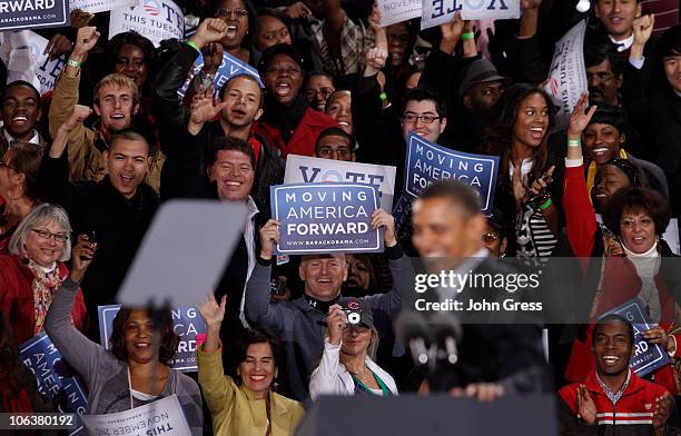 Prez Obama Rally 20 President Obama Holds Moving America Forward Rally In Chicago Photos ...