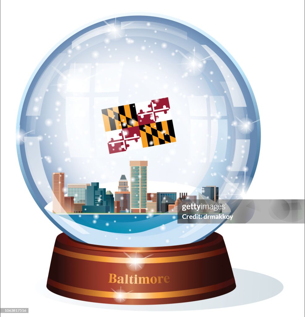 Snow Globe, Maryland - Baltimare