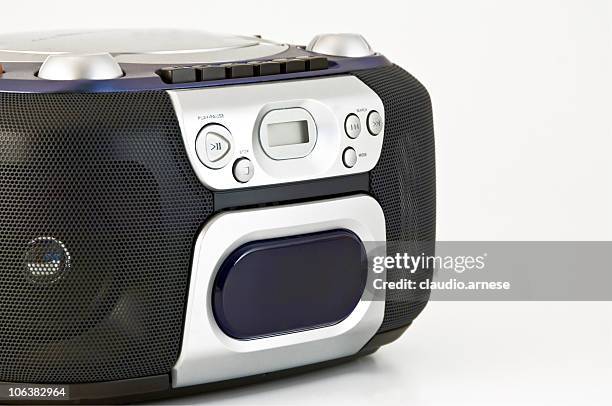 cd player stereo. color image - cd player stock pictures, royalty-free photos & images