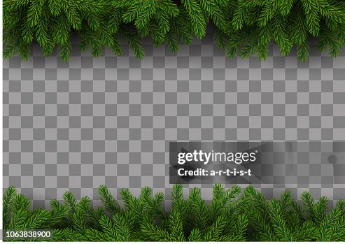 Christmas frame with fir tree Christmas frame with fir tree
