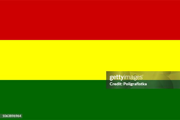ilustraciones, imágenes clip art, dibujos animados e iconos de stock de bandera de bolivia - bolivia