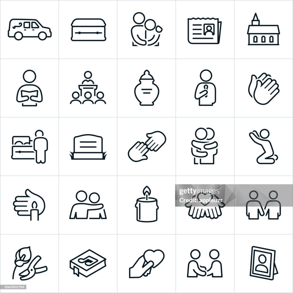 Funeral Icons