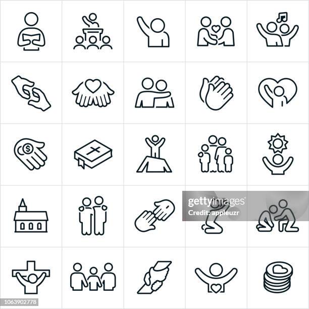 ilustraciones, imágenes clip art, dibujos animados e iconos de stock de iconos de culto - holy heart