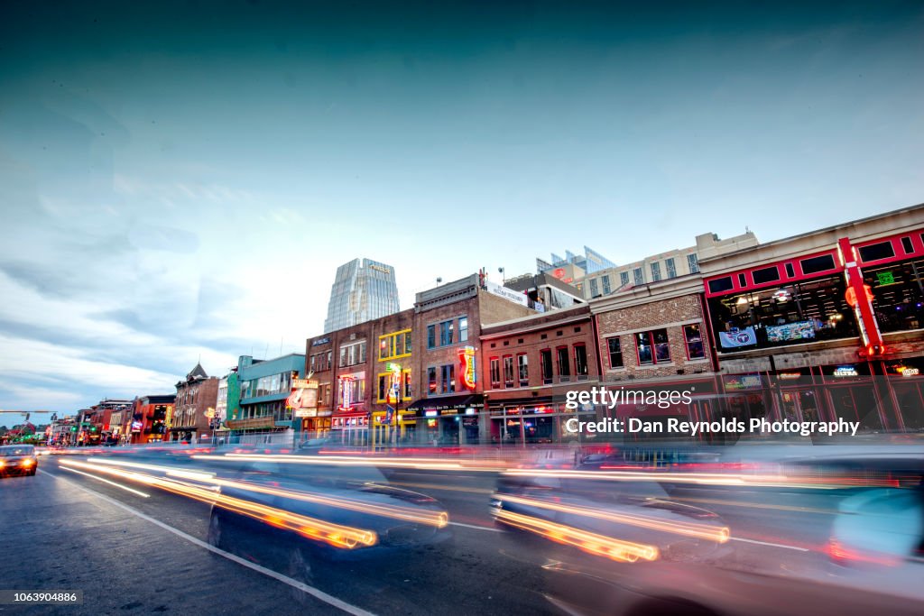 Broadway Street -Nashville,Tennessee,USA