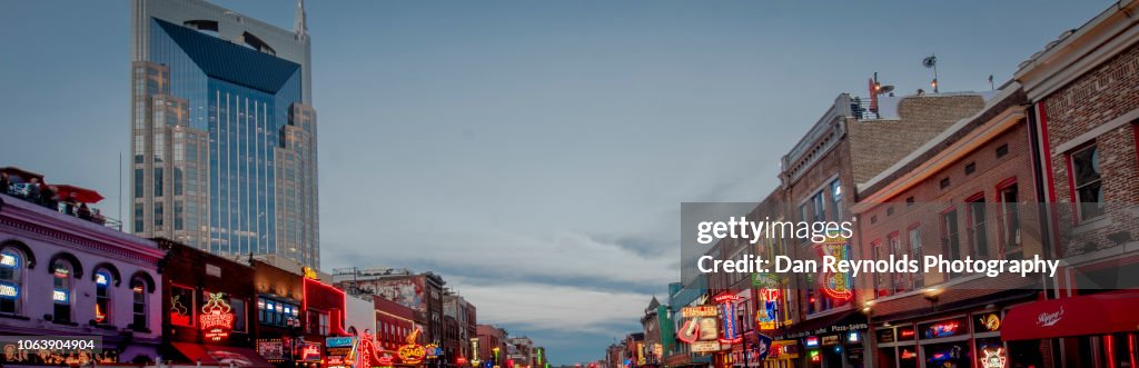 Broadway Street -Nashville,Tennessee,USA
