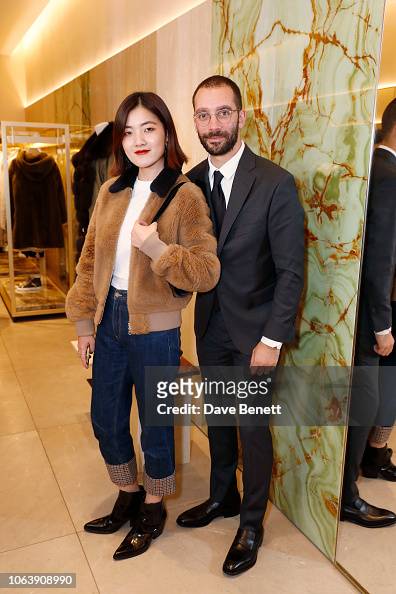 Sunnie Sun and Thomas Salomon attend the launch party to celebrate ...