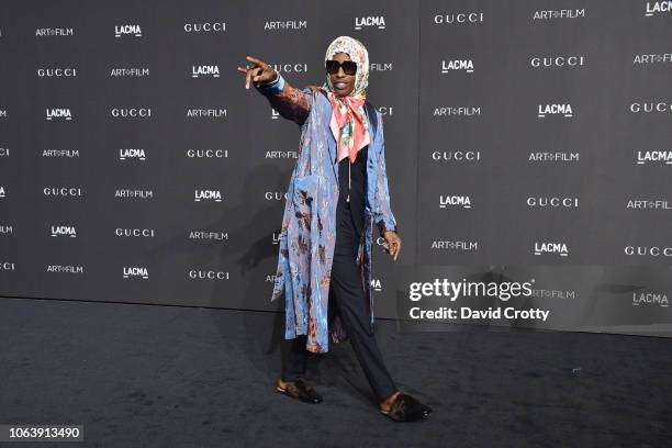 Asap Rocky attends LACMA Art + Film Gala 2018 at Los Angeles County Museum of Art on November 3, 2018 in Los Angeles, CA.