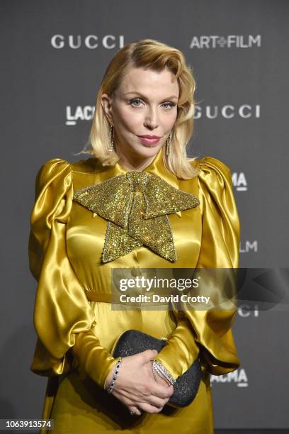 Courtney Love attends LACMA Art + Film Gala 2018 at Los Angeles County Museum of Art on November 3, 2018 in Los Angeles, CA.