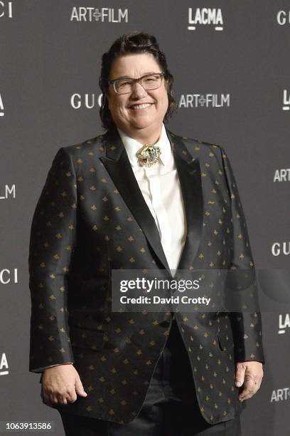 Catherine Opie attends LACMA Art + Film Gala 2018 at Los Angeles County Museum of Art on November 3, 2018 in Los Angeles, CA.