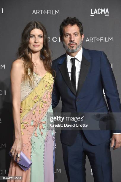 Michelle Alves and Guy Oseary attend LACMA Art + Film Gala 2018 at Los Angeles County Museum of Art on November 3, 2018 in Los Angeles, CA.