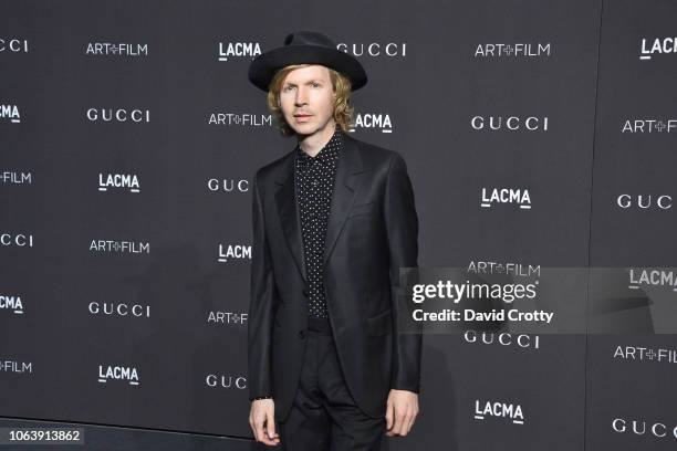 Beck attends LACMA Art + Film Gala 2018 at Los Angeles County Museum of Art on November 3, 2018 in Los Angeles, CA.