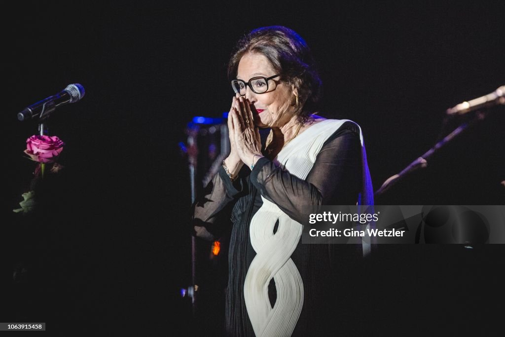 Nana Mouskouri Performs In Berlin