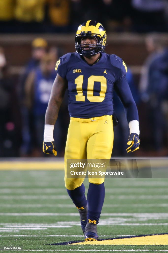 COLLEGE FOOTBALL: NOV 17 Indiana at Michigan